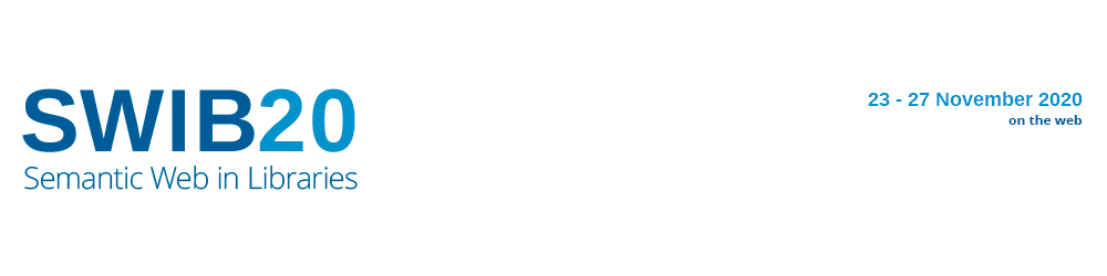 Semantic Web in Libraries (SWIB) (2009–2019)